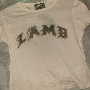 LAMB Graphic T-Shirt in White